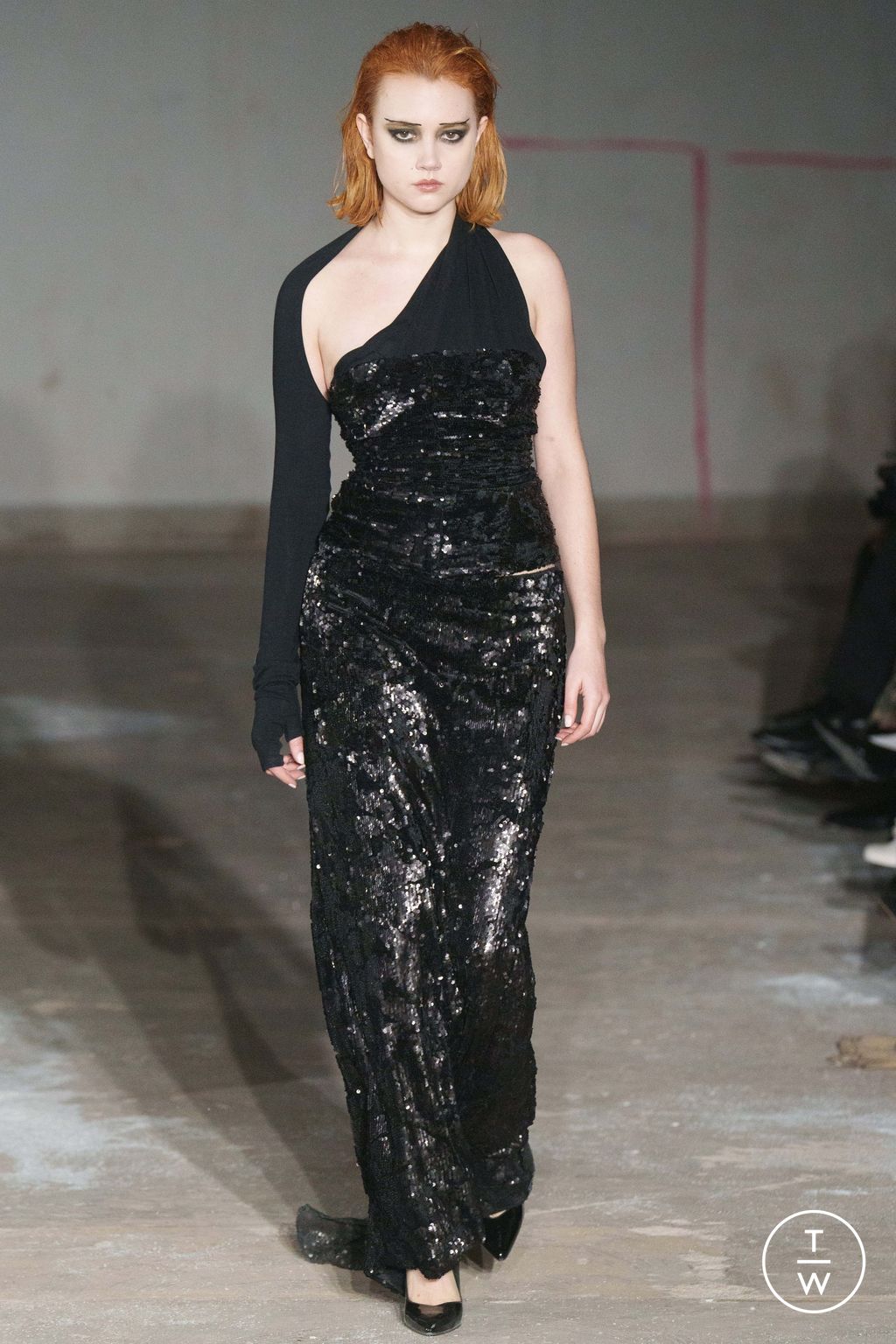Fashion Week Paris Fall/Winter 2024 look 19 from the Pressiat collection 女装