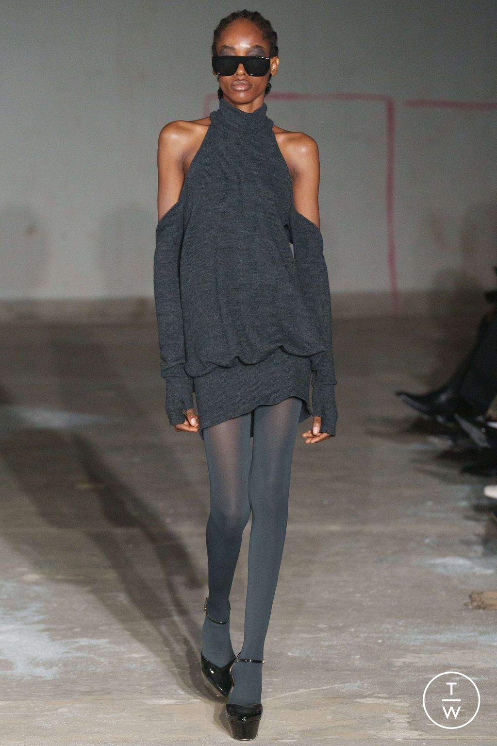Fashion Week Paris Fall/Winter 2024 look 20 from the Pressiat collection 女装