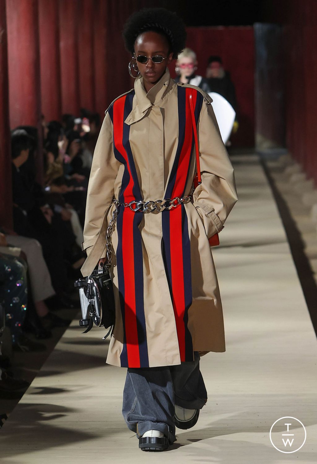 Fashion Week Milan Resort 2024 look 22 from the Gucci collection womenswear