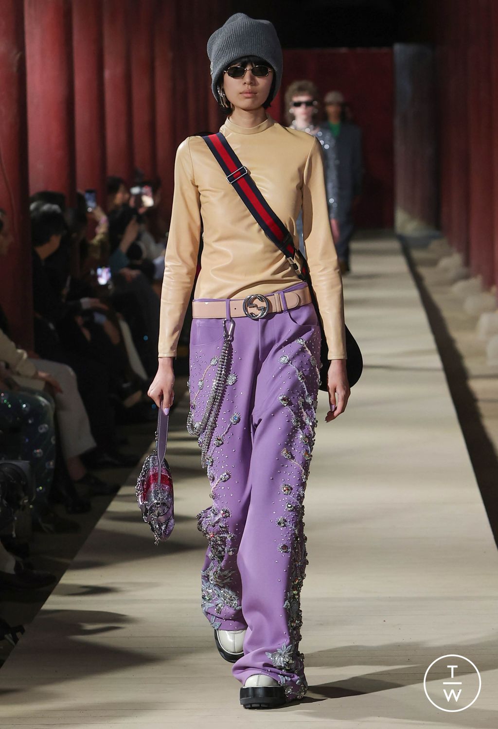 Fashion Week Milan Resort 2024 look 29 de la collection Gucci womenswear