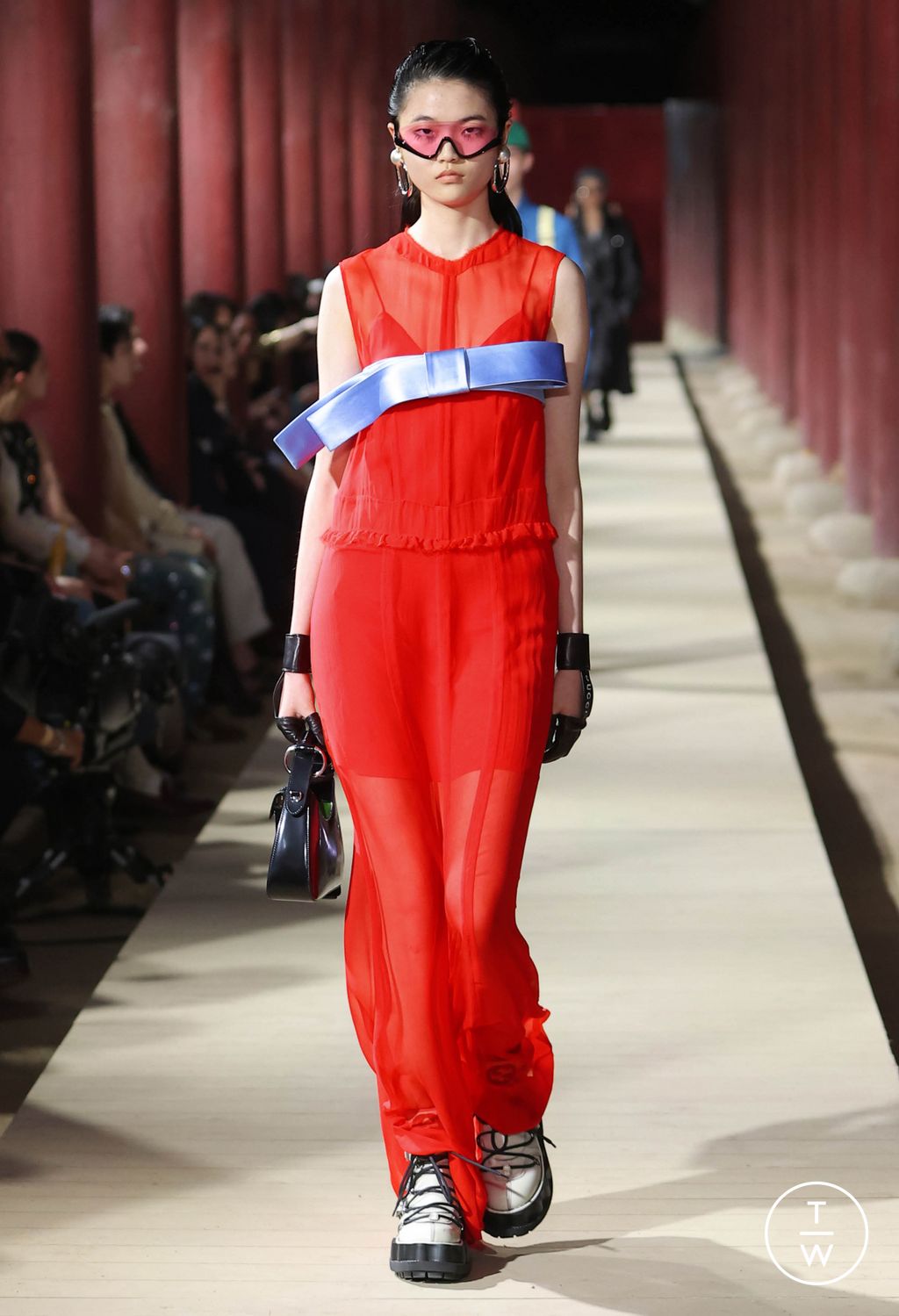 Fashion Week Milan Resort 2024 look 32 from the Gucci collection 女装