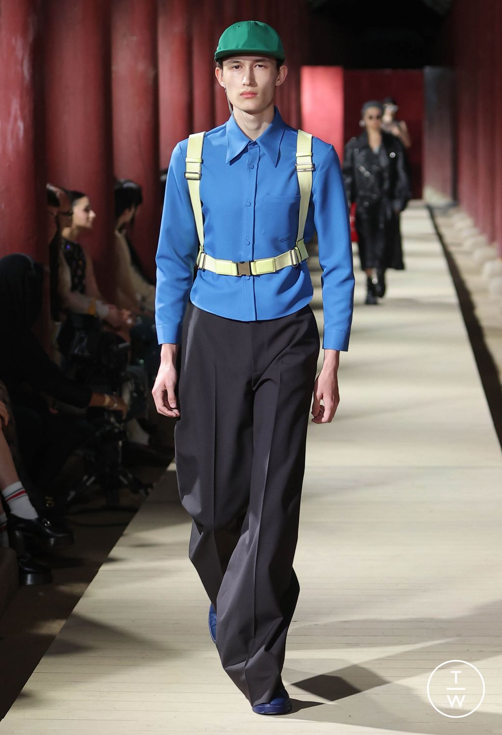 Fashion Week Milan Resort 2024 look 33 from the Gucci collection 女装
