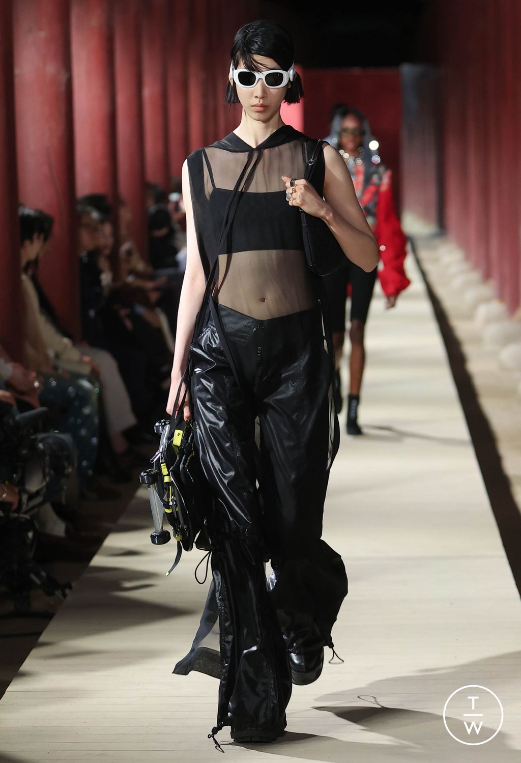 Fashion Week Milan Resort 2024 look 35 de la collection Gucci womenswear