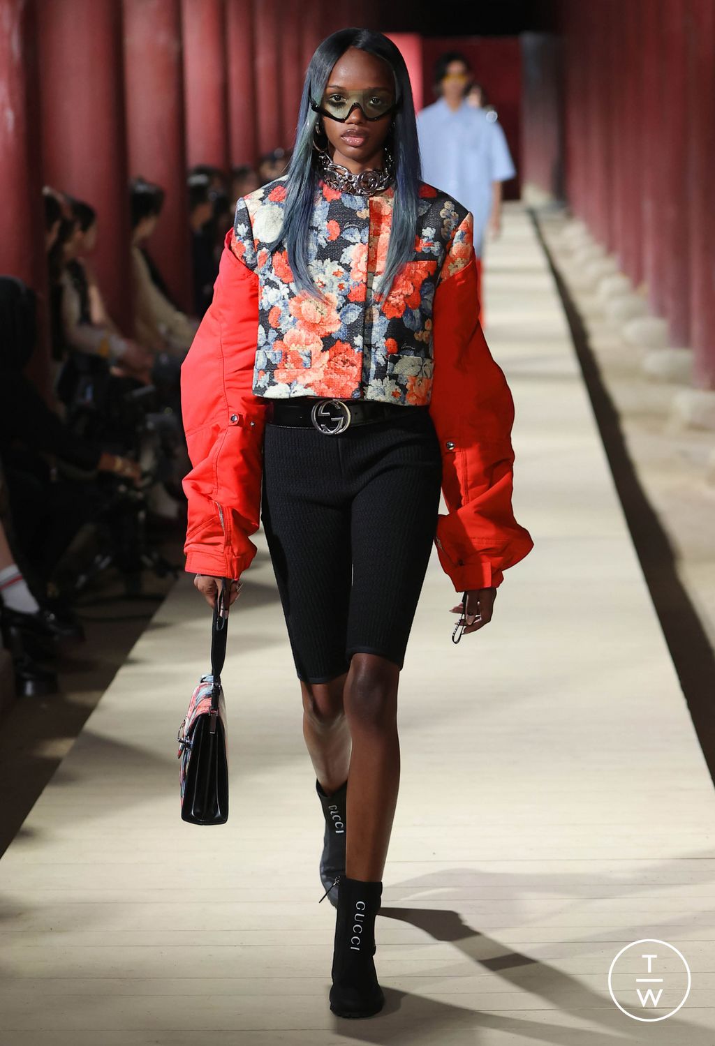 Fashion Week Milan Resort 2024 look 36 de la collection Gucci womenswear