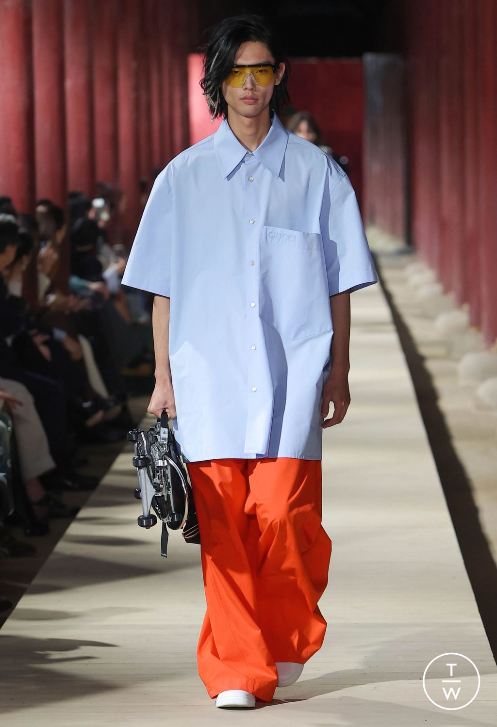Fashion Week Milan Resort 2024 look 37 from the Gucci collection 女装