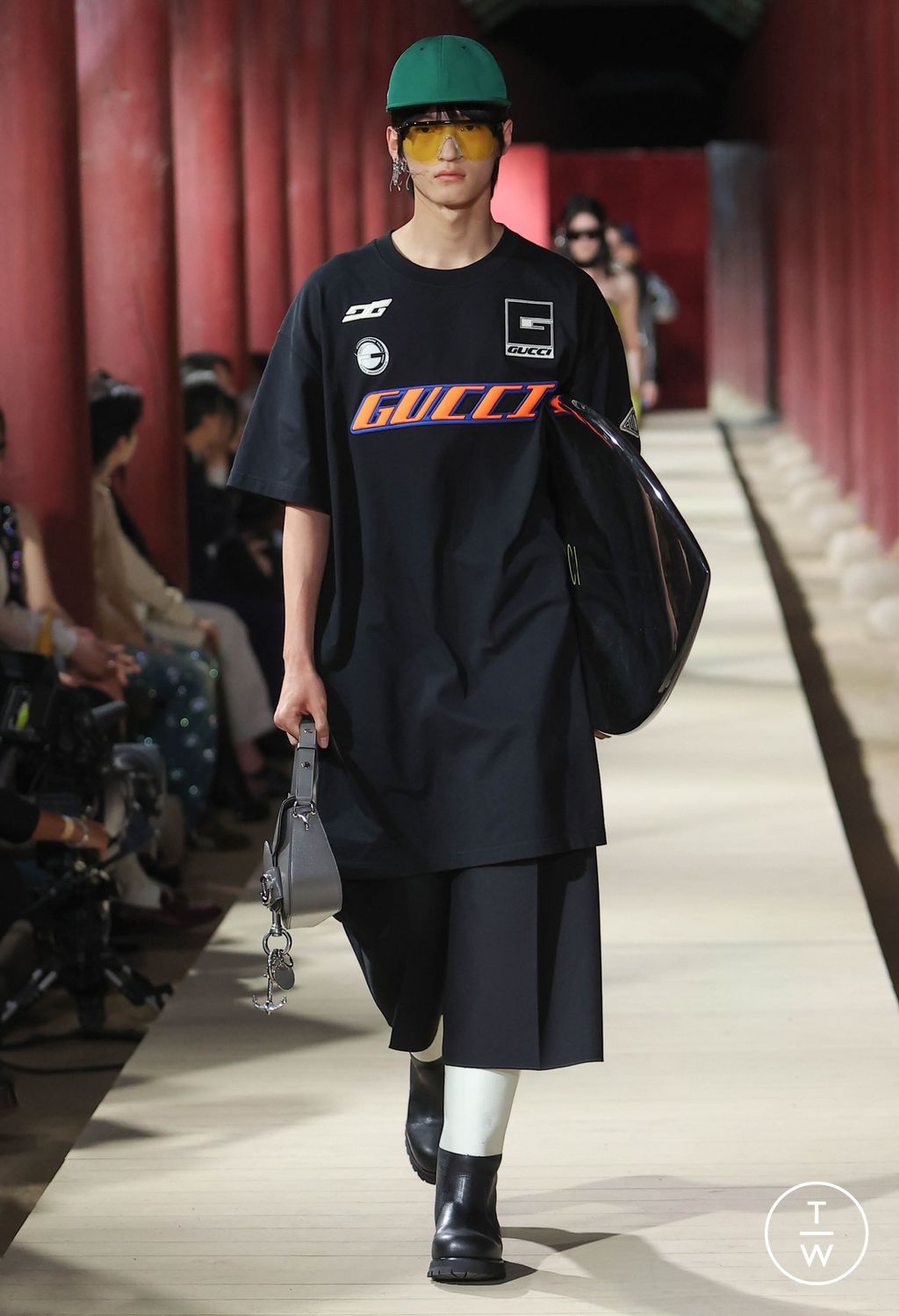 Fashion Week Milan Resort 2024 look 40 from the Gucci collection 女装