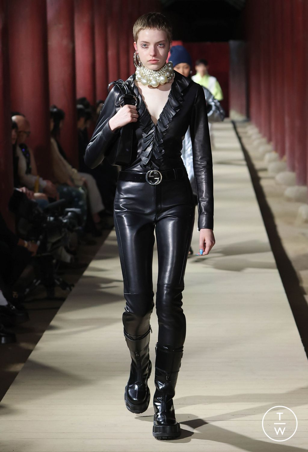 Fashion Week Milan Resort 2024 look 42 from the Gucci collection 女装