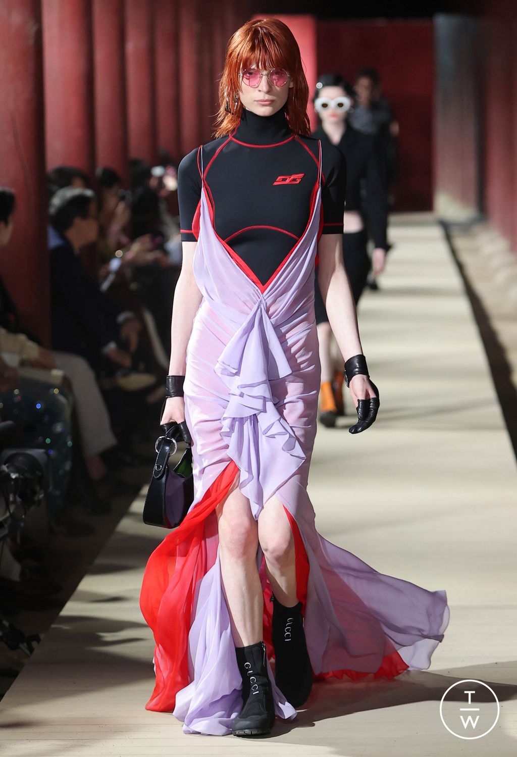 Fashion Week Milan Resort 2024 look 52 from the Gucci collection 女装