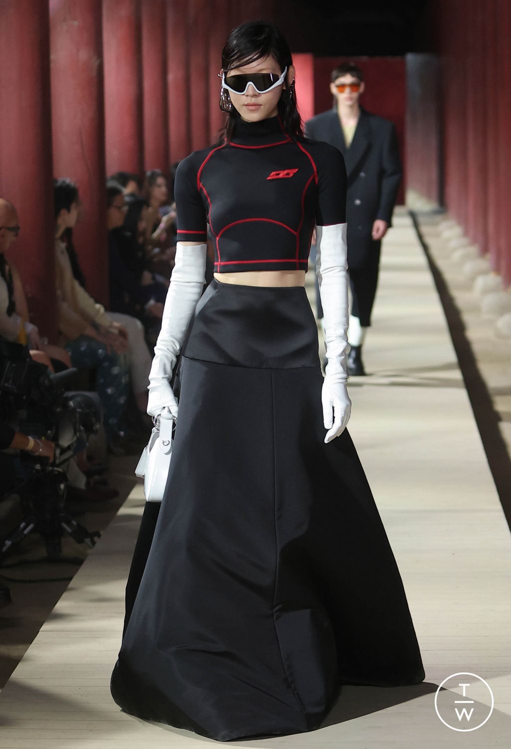Fashion Week Milan Resort 2024 look 59 from the Gucci collection womenswear