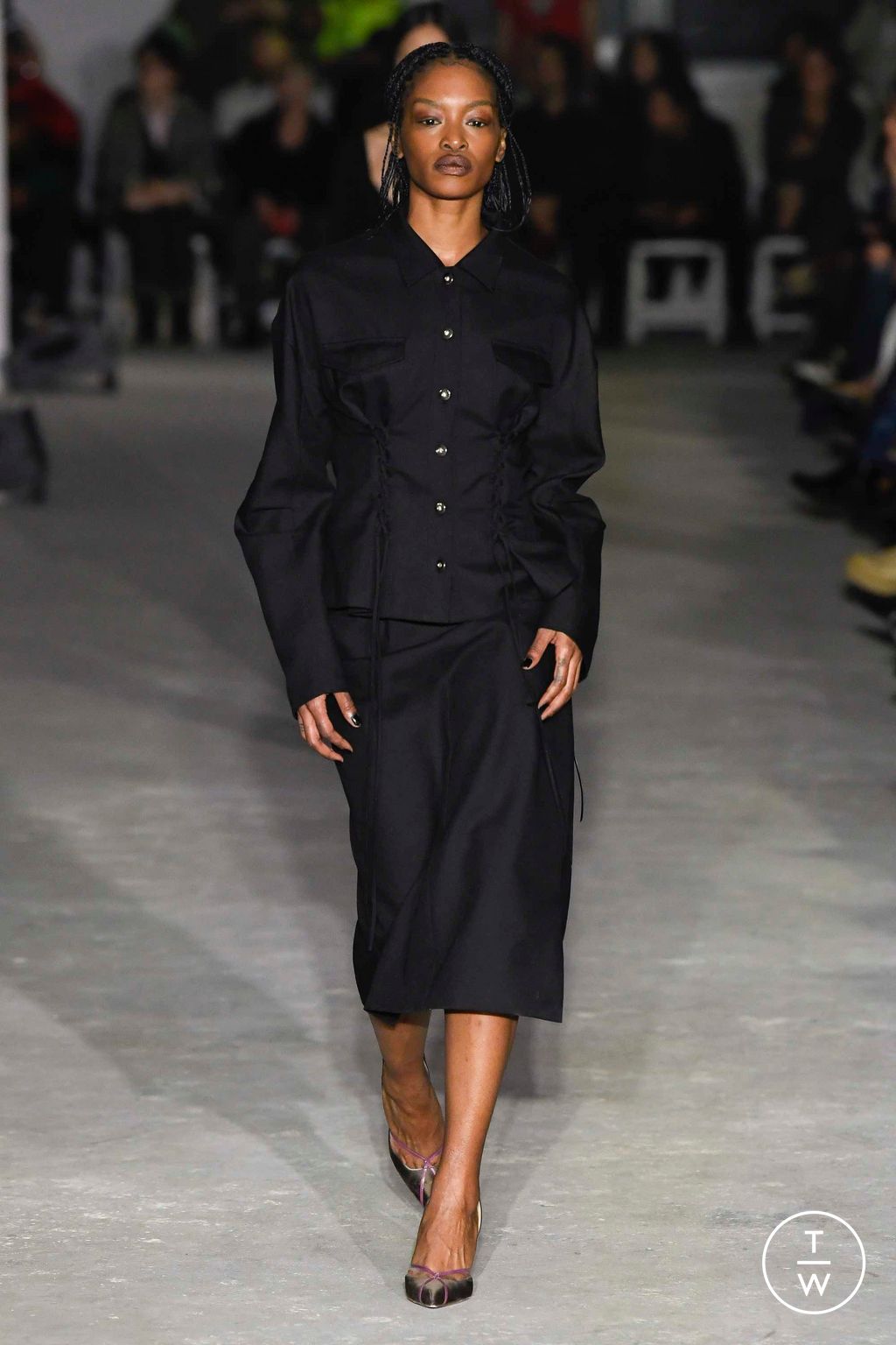 Fashion Week New York Fall/Winter 2023 look 4 de la collection Priscavera womenswear