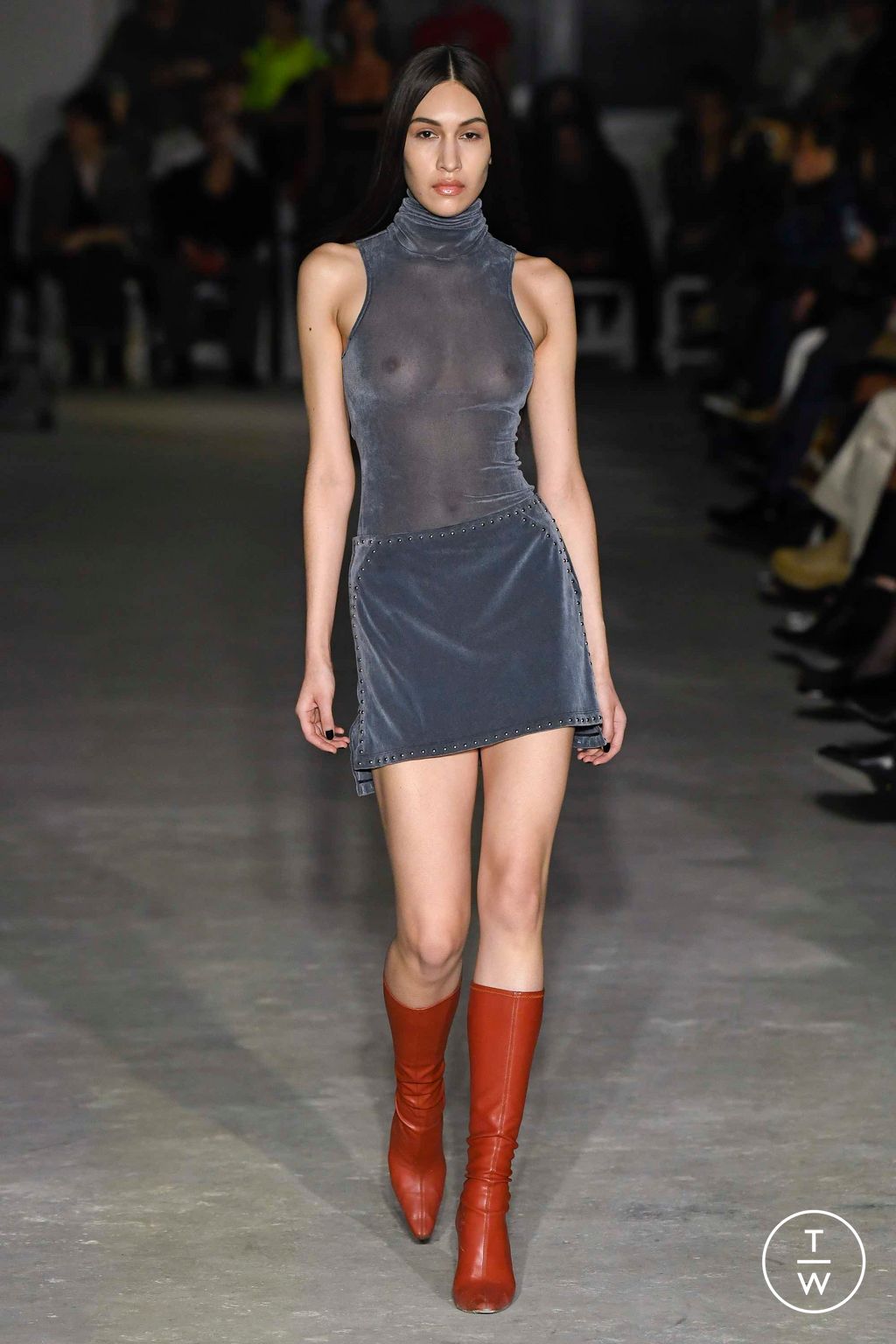 Fashion Week New York Fall/Winter 2023 look 7 de la collection Priscavera womenswear