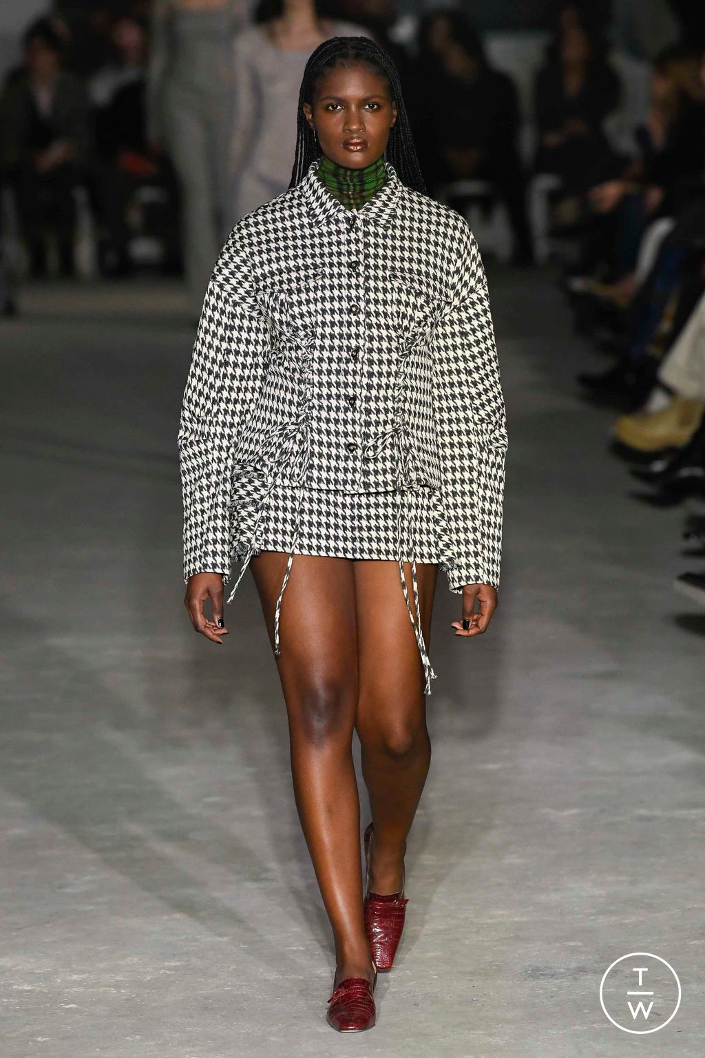 Fashion Week New York Fall/Winter 2023 look 20 from the Priscavera collection 女装