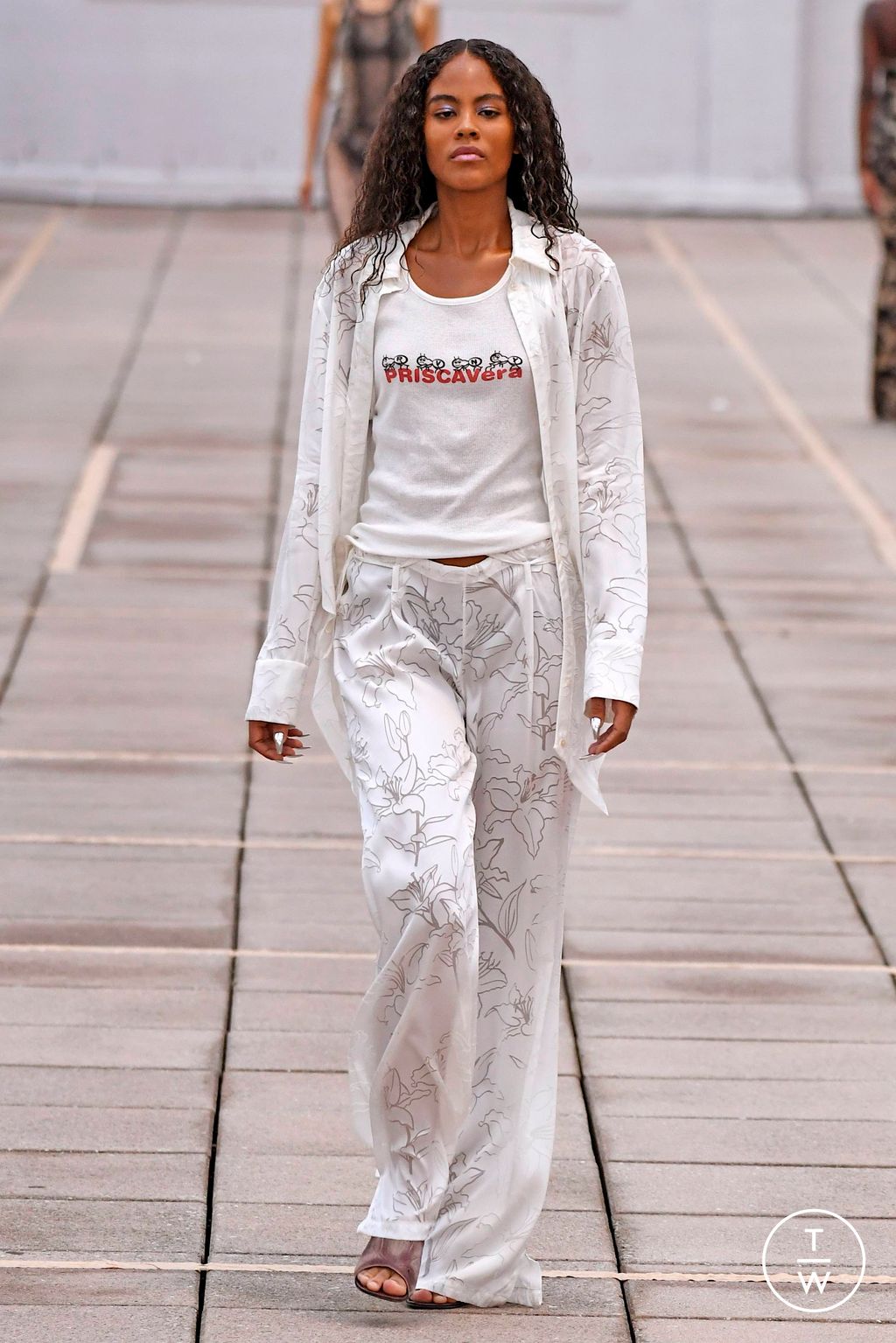 Fashion Week New York Spring/Summer 2024 look 1 from the Priscavera collection womenswear