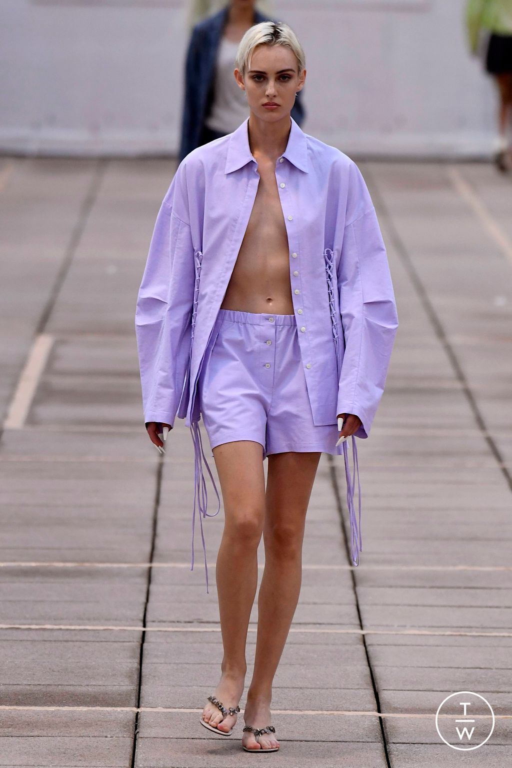 Fashion Week New York Spring/Summer 2024 look 9 from the Priscavera collection womenswear