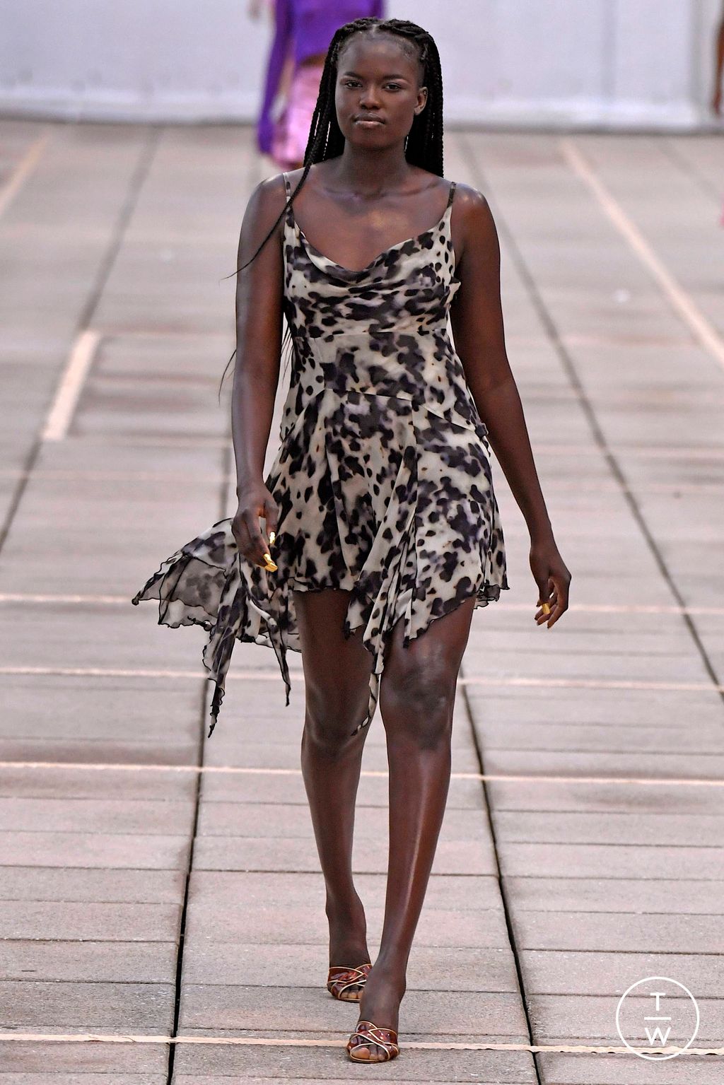 Fashion Week New York Spring/Summer 2024 look 19 from the Priscavera collection womenswear