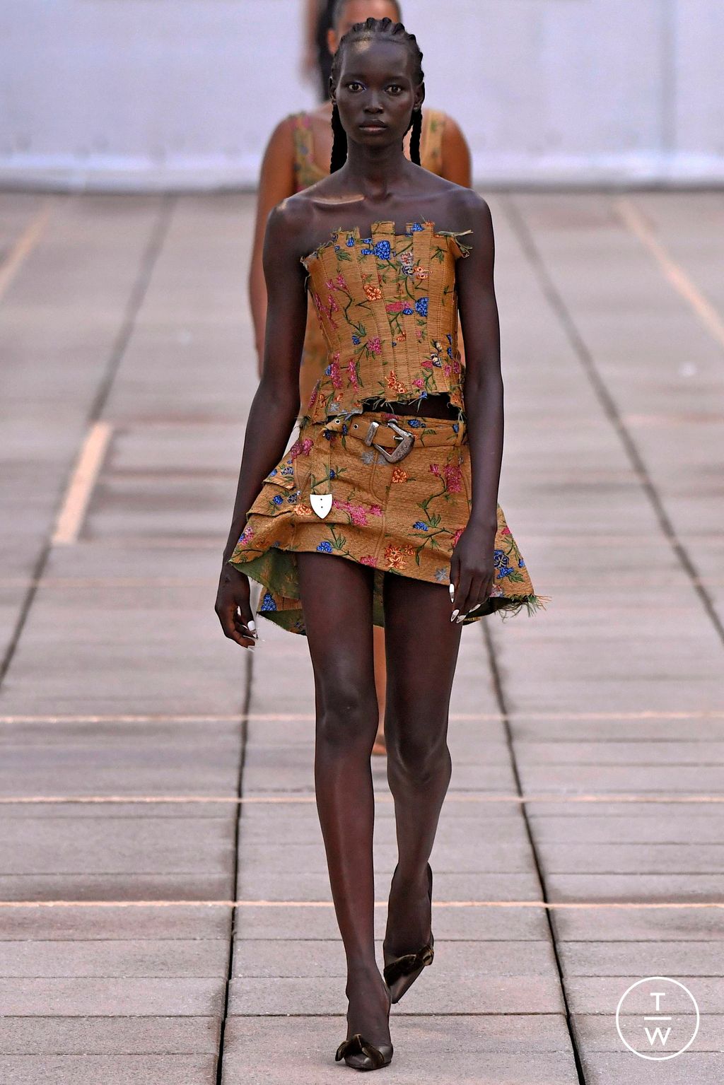 Fashion Week New York Spring/Summer 2024 look 27 from the Priscavera collection womenswear