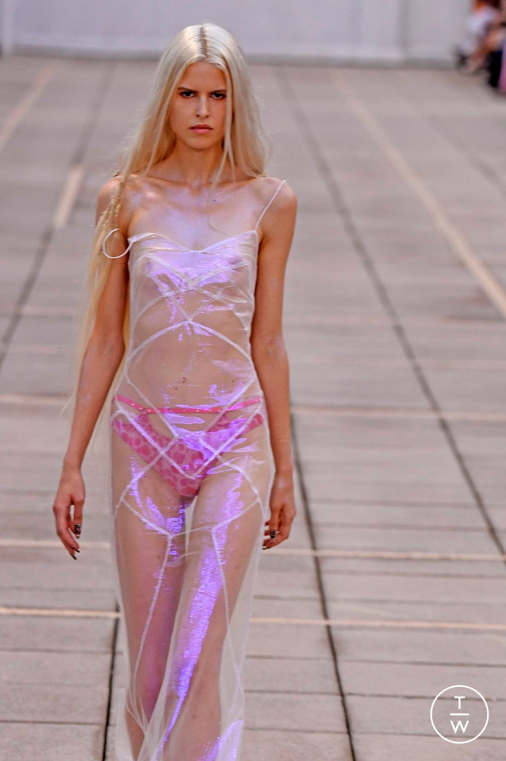 Fashion Week New York Spring/Summer 2024 look 39 from the Priscavera collection womenswear