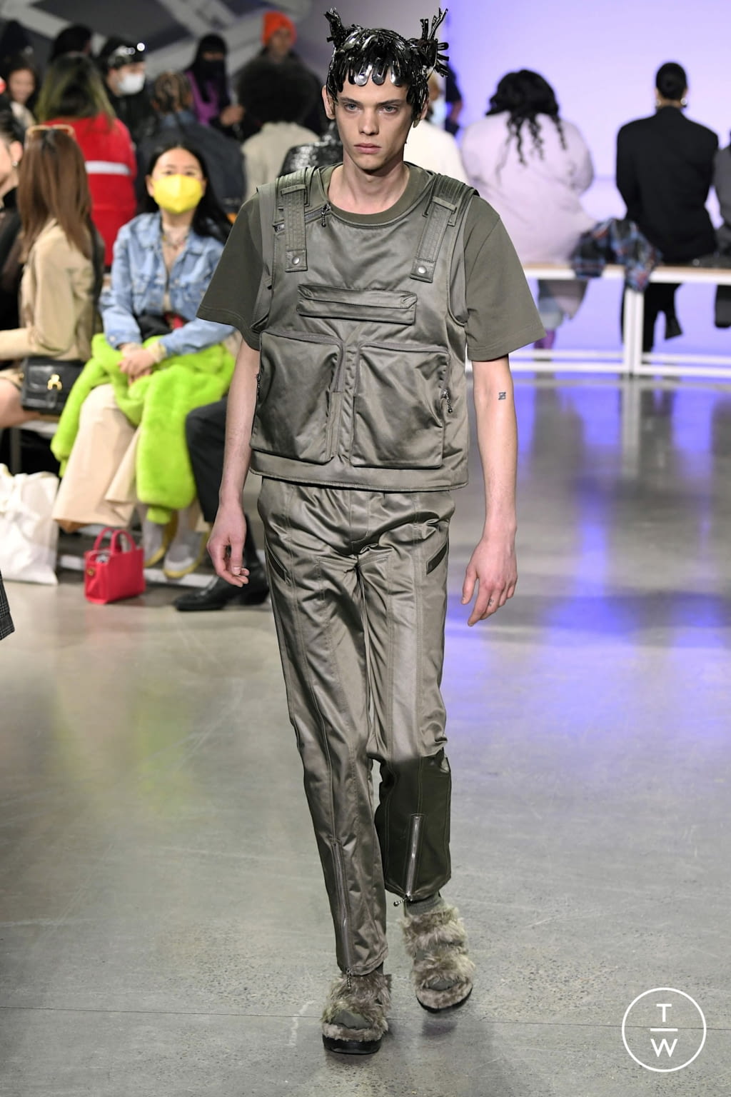 Fashion Week New York Fall/Winter 2022 look 1 from the Private Policy collection womenswear
