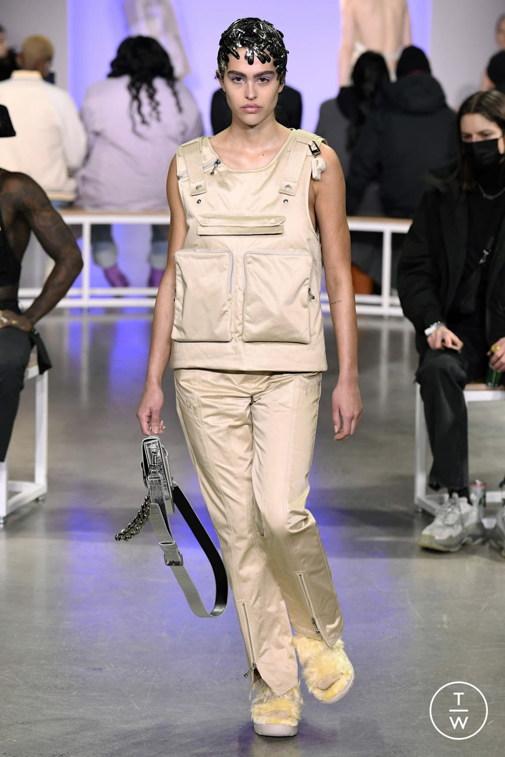 Fashion Week New York Fall/Winter 2022 look 12 from the Private Policy collection womenswear