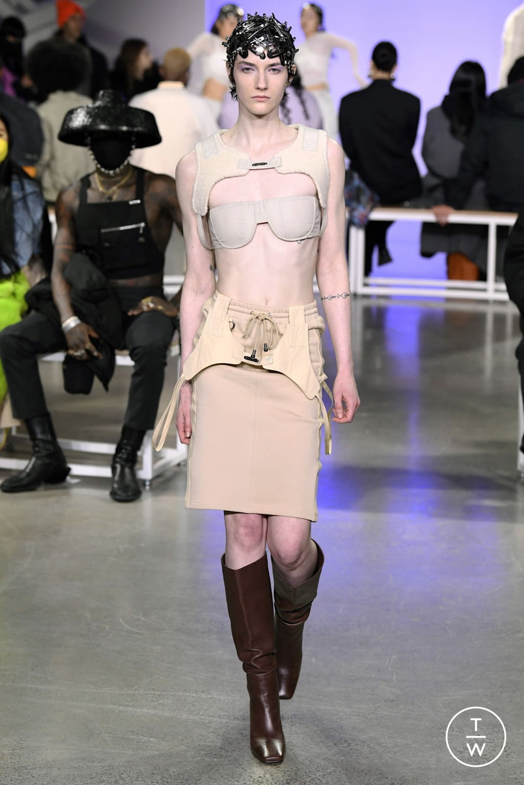 Fashion Week New York Fall/Winter 2022 look 18 from the Private Policy collection womenswear