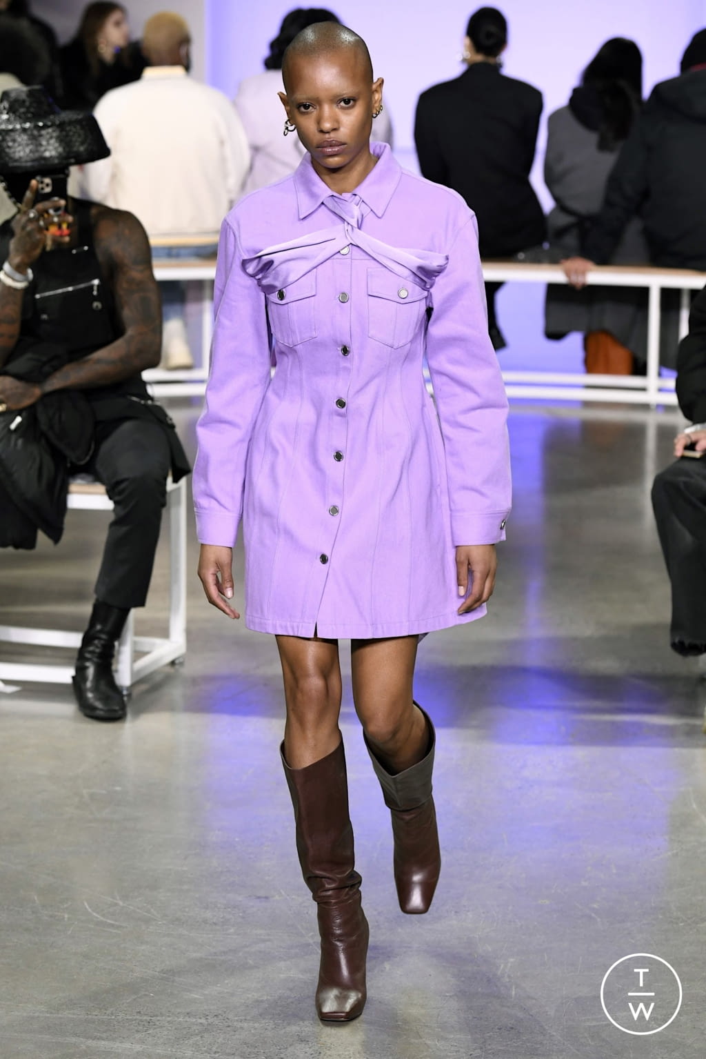 Fashion Week New York Fall/Winter 2022 look 21 from the Private Policy collection womenswear