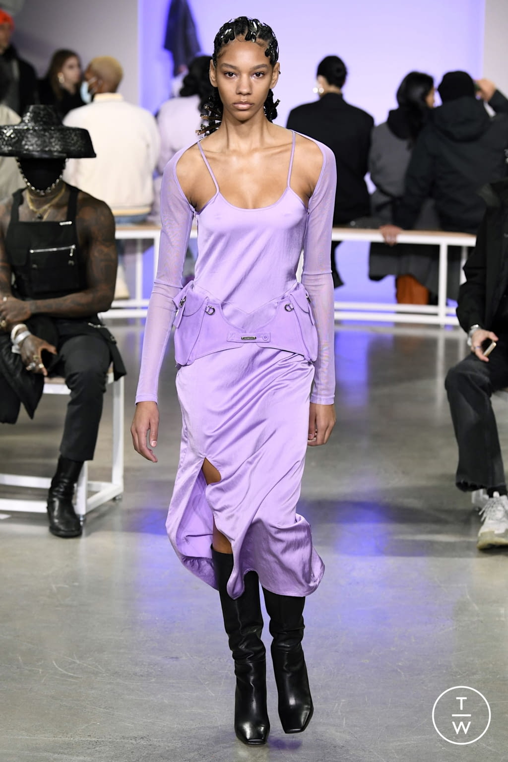 Fashion Week New York Fall/Winter 2022 look 26 from the Private Policy collection womenswear
