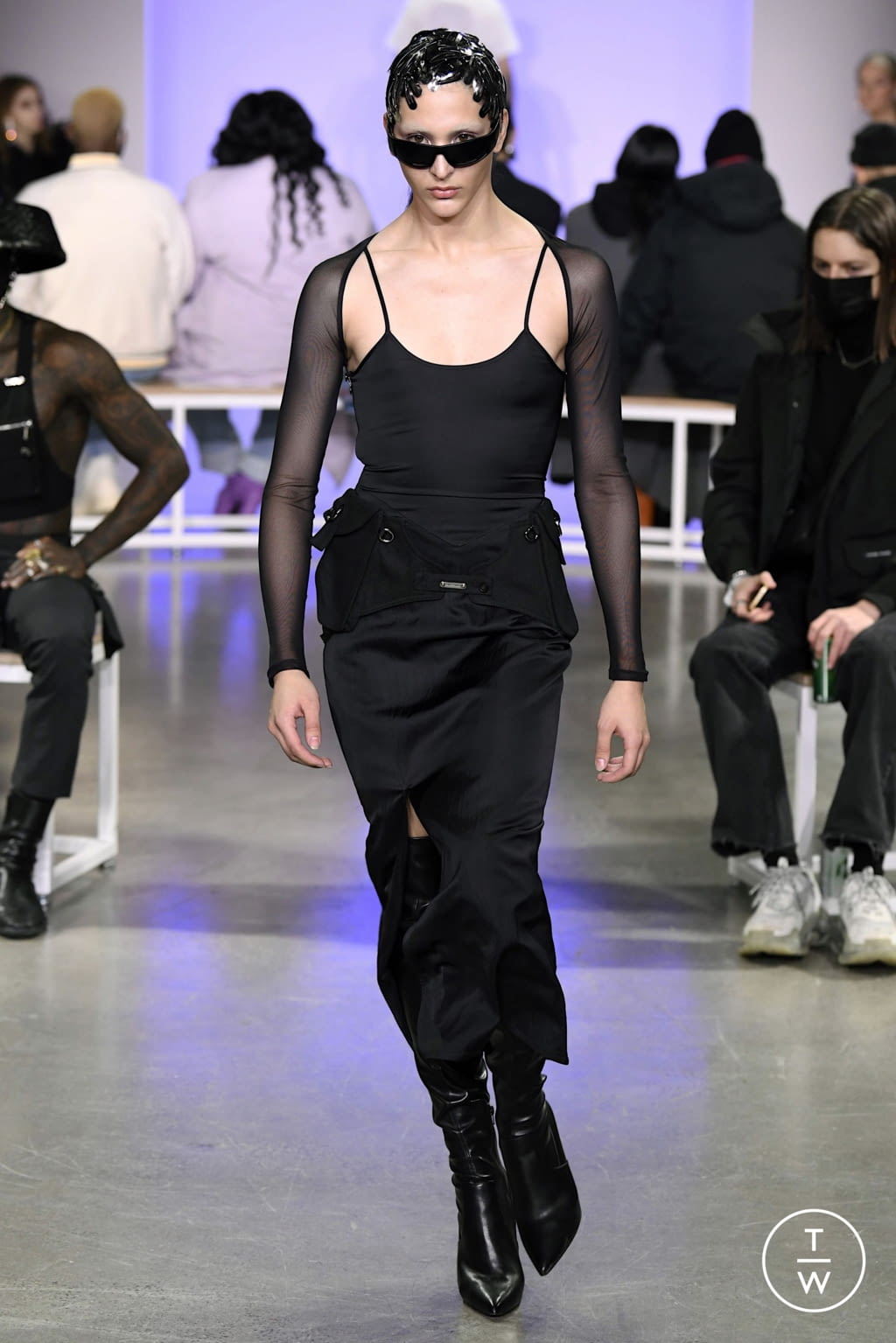 Fashion Week New York Fall/Winter 2022 look 34 from the Private Policy collection womenswear