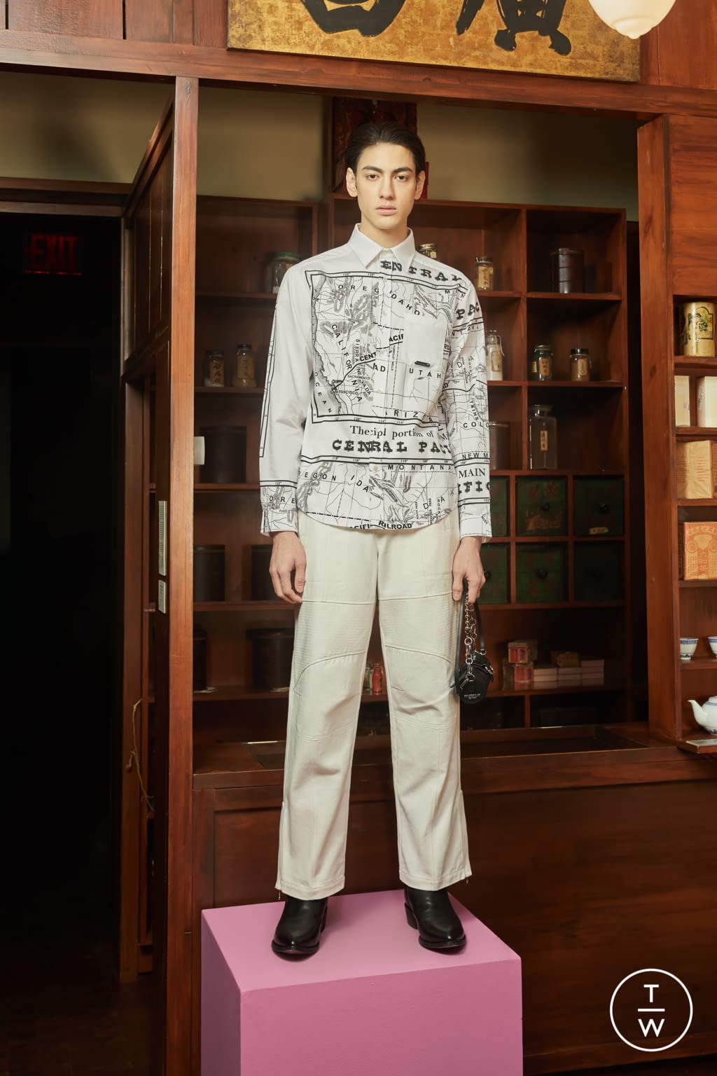 Fashion Week New York Fall/Winter 2021 look 9 from the Private Policy collection 女装