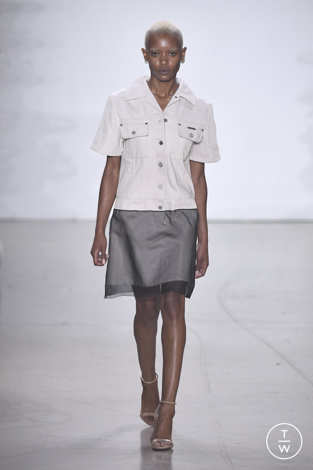 Fashion Week New York Spring/Summer 2022 look 13 from the Private Policy collection 女装