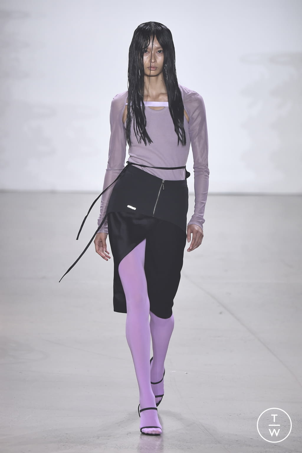 Fashion Week New York Spring/Summer 2022 look 4 from the Private Policy collection womenswear