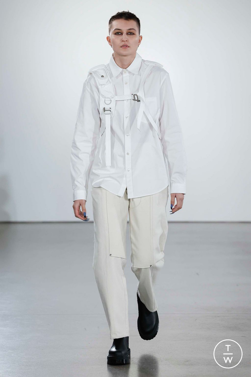 Fashion Week New York Fall/Winter 2023 look 47 from the Private Policy collection womenswear