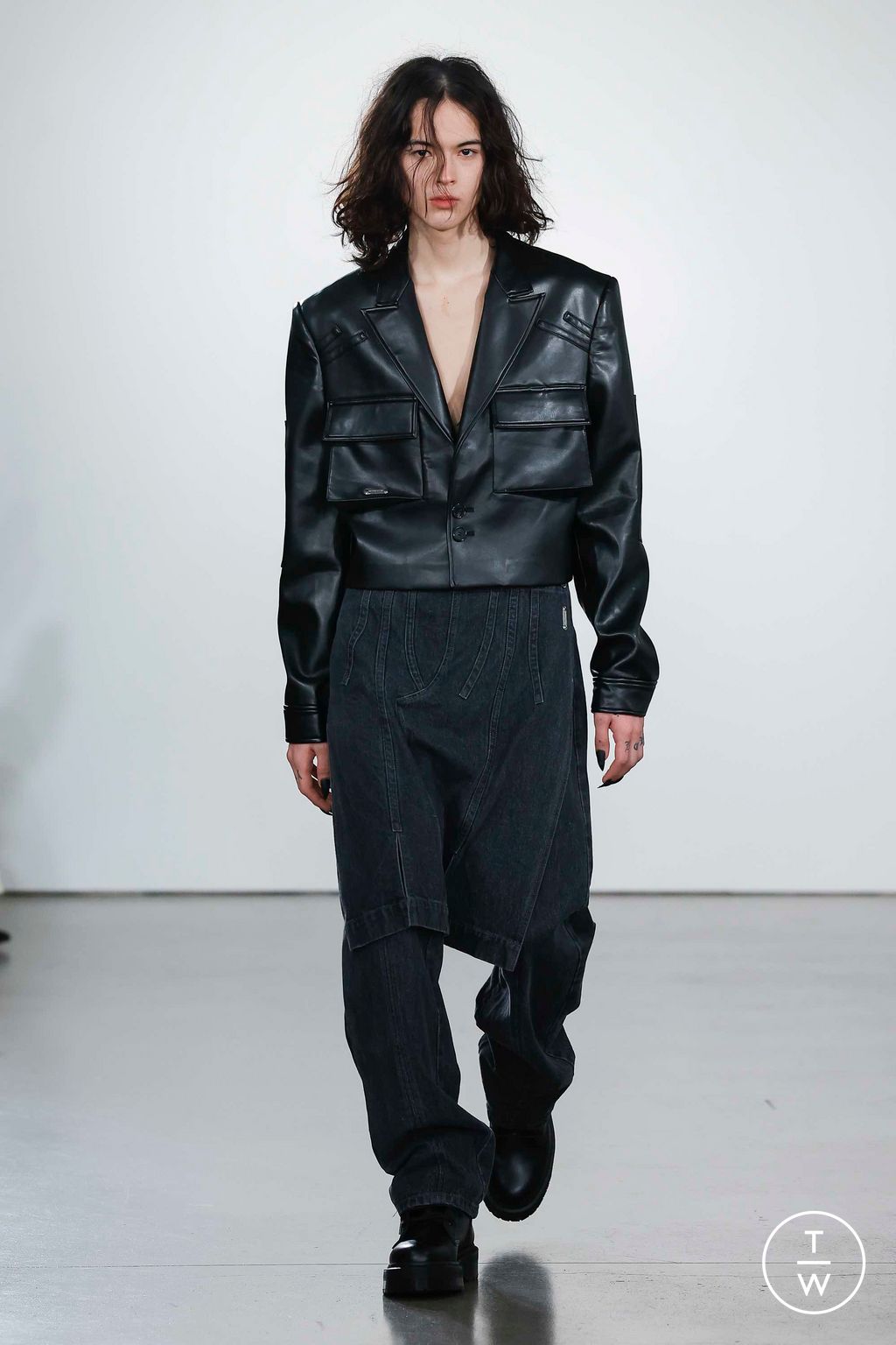 Fashion Week New York Fall/Winter 2023 look 51 from the Private Policy collection womenswear