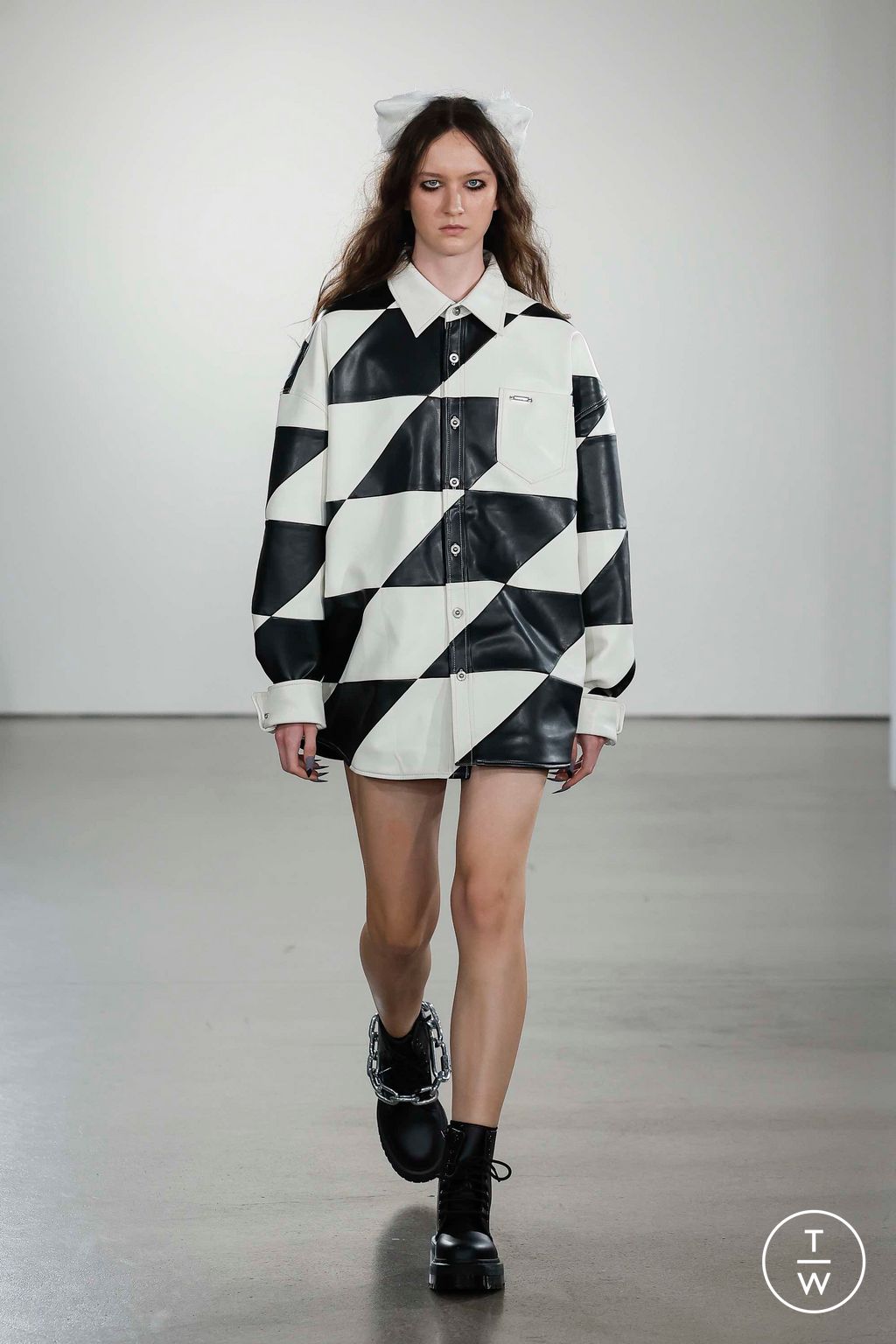 Fashion Week New York Fall/Winter 2023 look 55 from the Private Policy collection womenswear