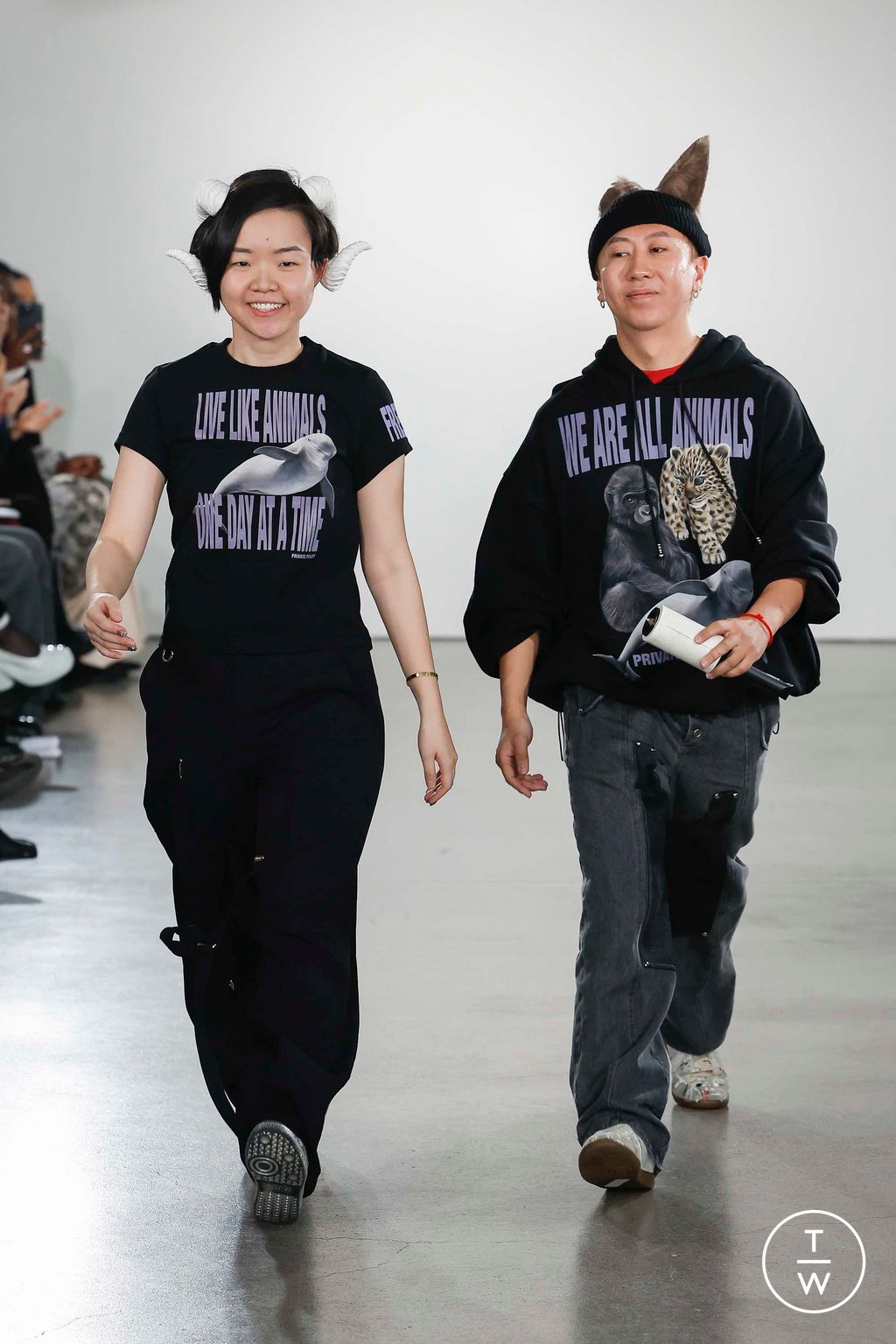 Fashion Week New York Fall/Winter 2023 look 73 from the Private Policy collection 女装