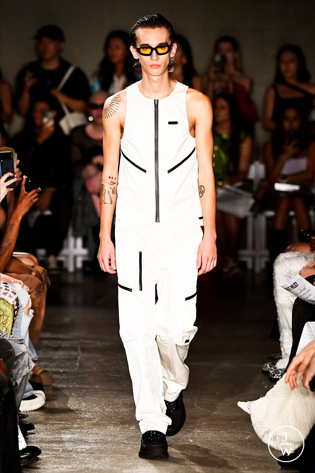 Fashion Week New York Spring/Summer 2024 look 1 from the Private Policy collection womenswear