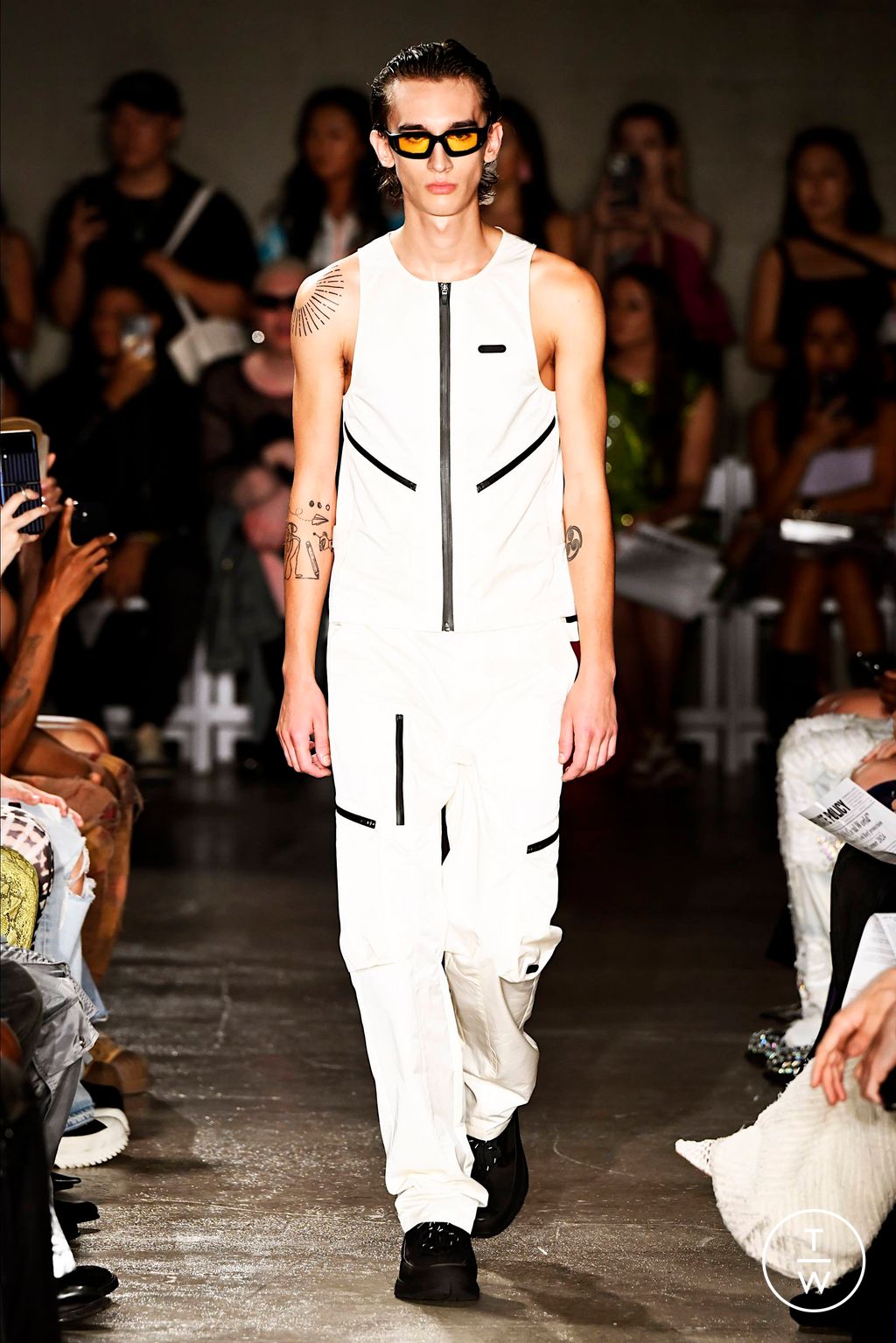 Fashion Week New York Spring/Summer 2024 look 1 de la collection Private Policy womenswear