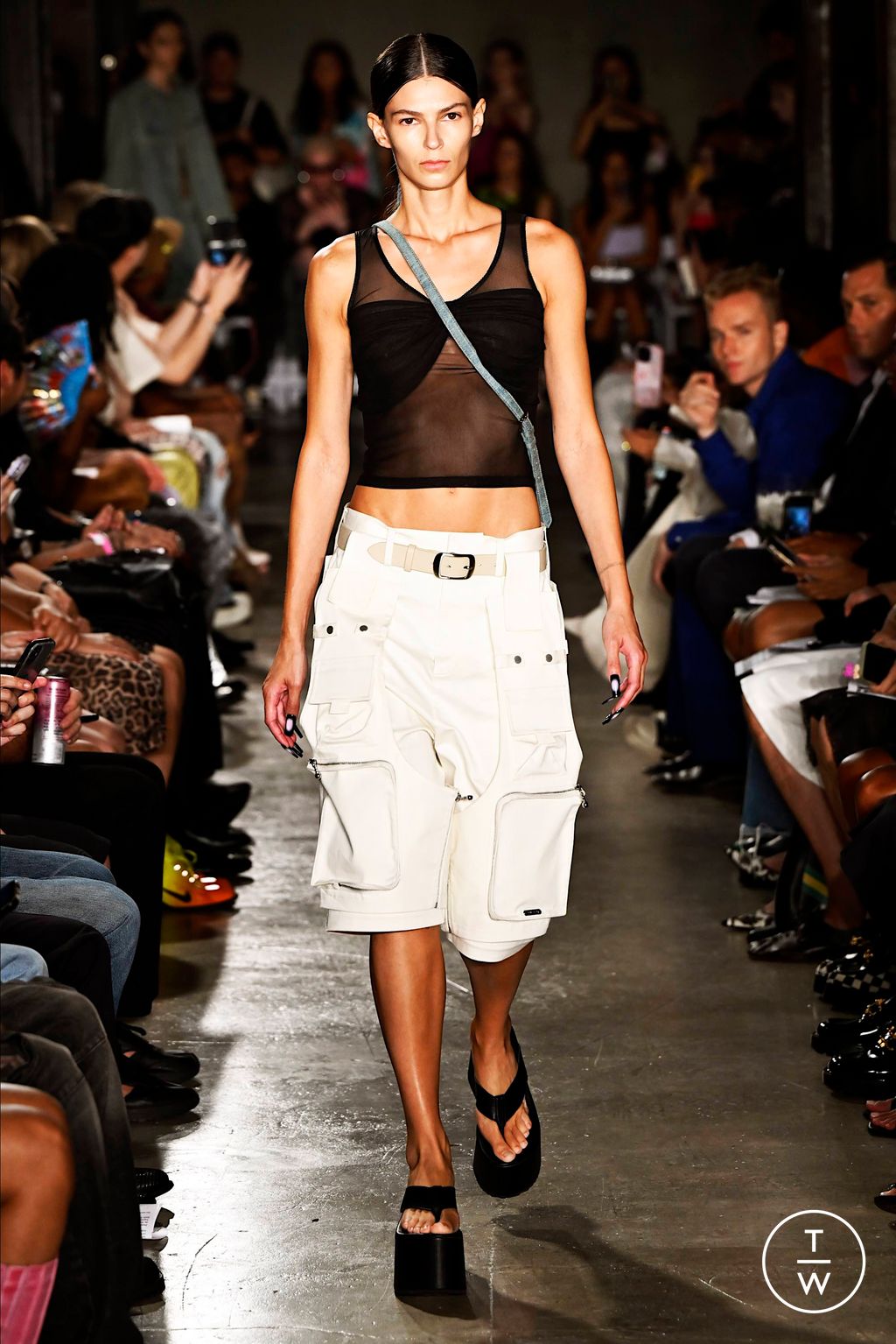 Fashion Week New York Spring/Summer 2024 look 12 from the Private Policy collection womenswear