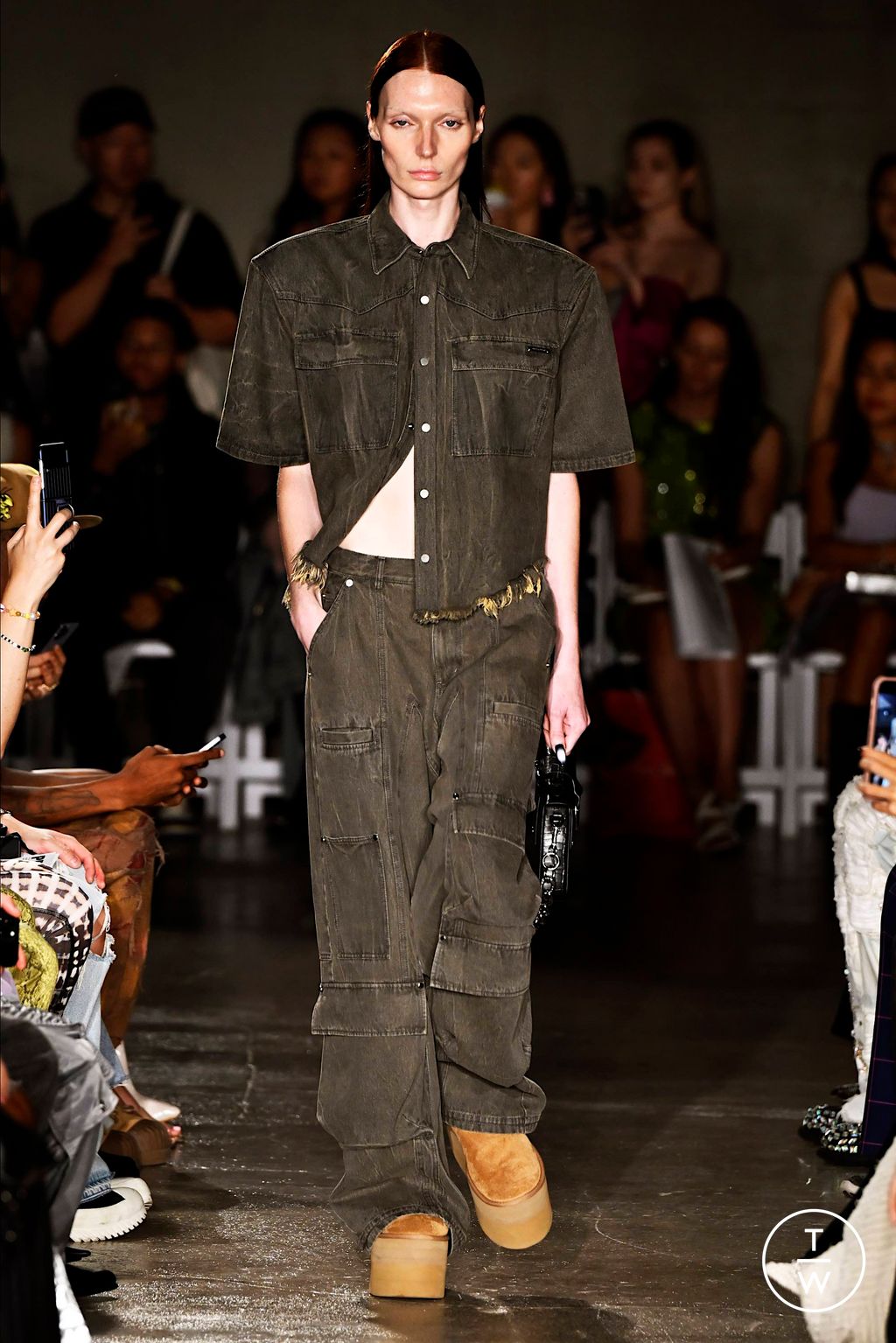 Fashion Week New York Spring/Summer 2024 look 18 from the Private Policy collection 女装