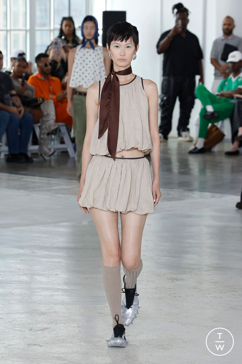 Fashion Week New York Spring/Summer 2026 look 10 from the Private Policy collection 女装