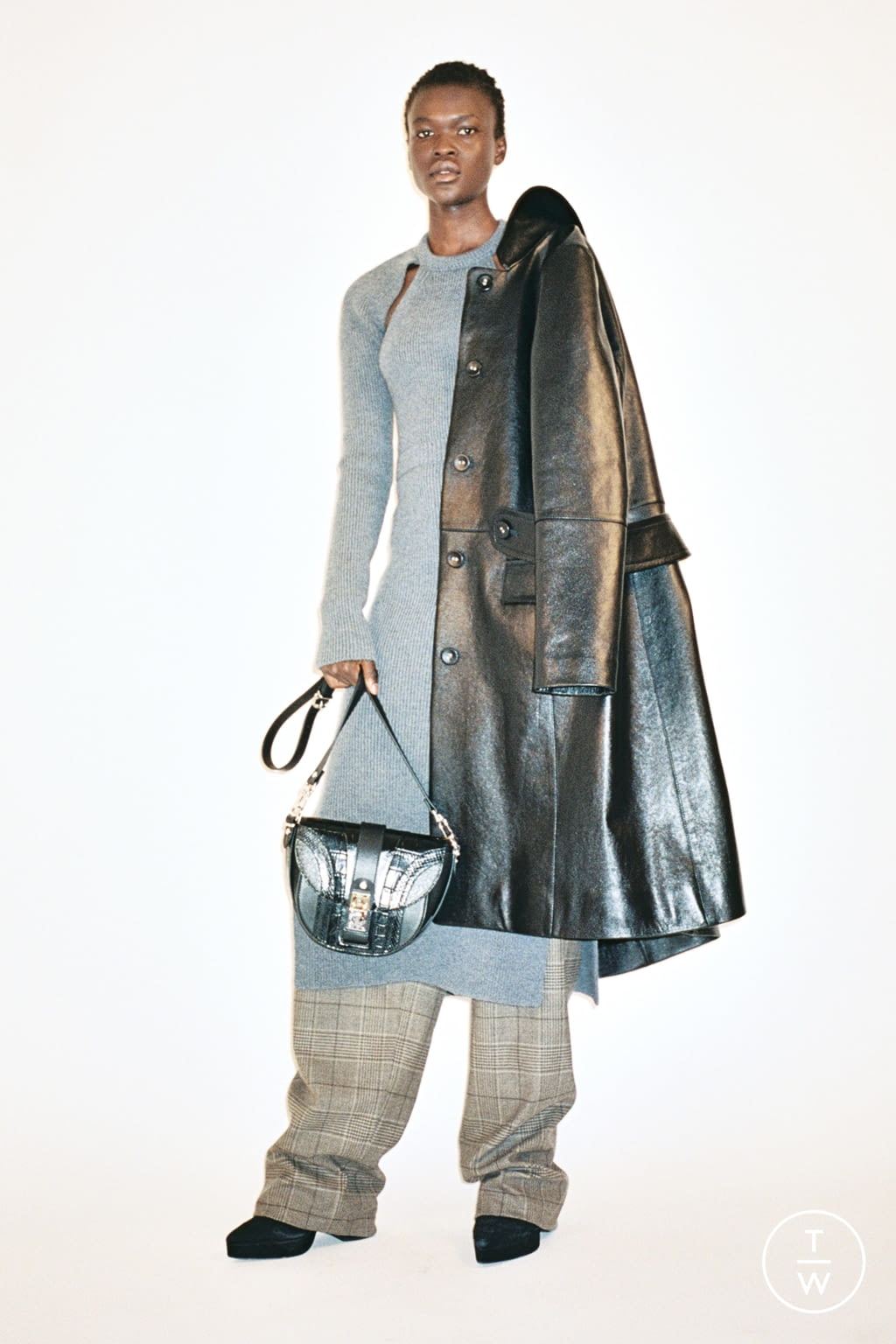 Fashion Week New York Pre-Fall 2019 look 13 from the Proenza Schouler collection womenswear