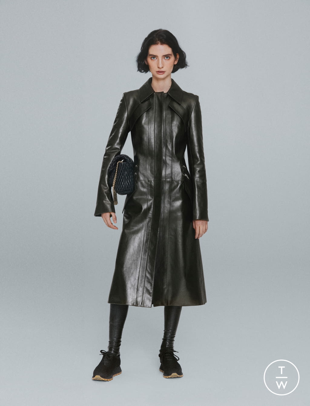 Fashion Week New York Pre-Fall 2021 look 15 from the Proenza Schouler collection womenswear
