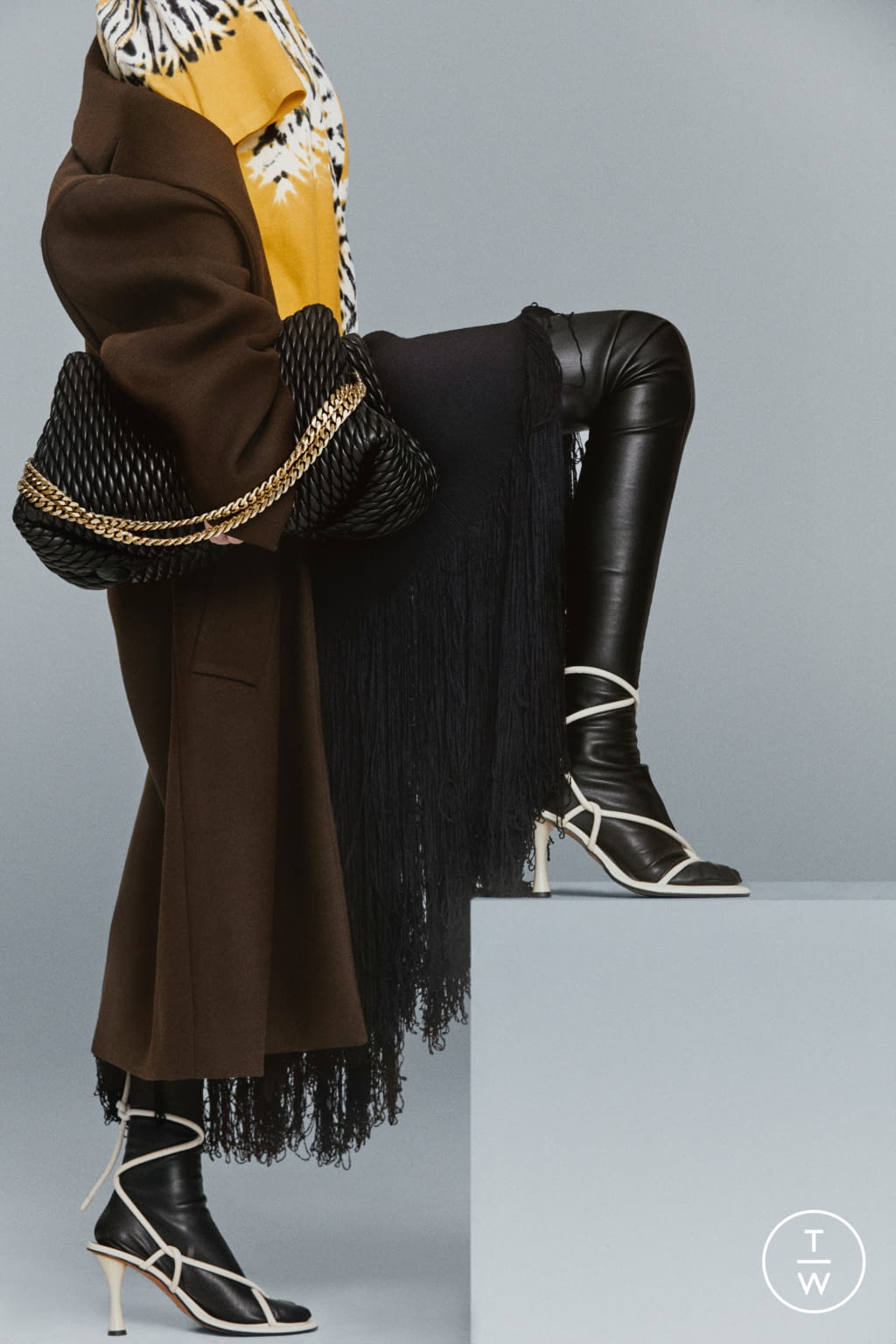 Fashion Week New York Pre-Fall 2021 look 31 from the Proenza Schouler collection womenswear