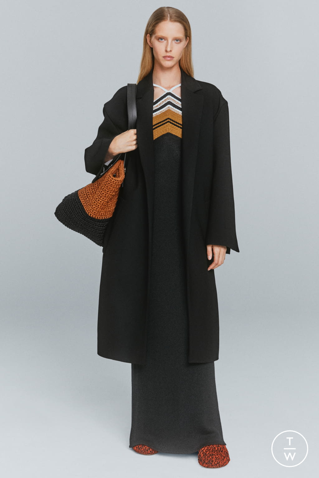 Fashion Week New York Pre-Fall 2021 look 35 from the Proenza Schouler collection 女装