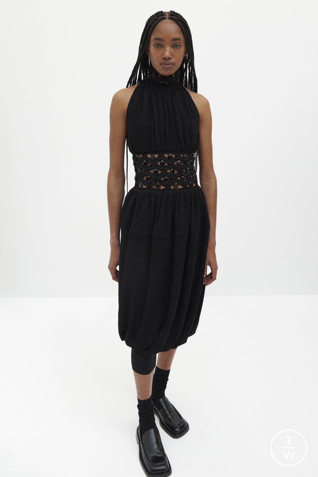 Fashion Week New York Pre-Fall 2022 look 23 from the Proenza Schouler collection womenswear