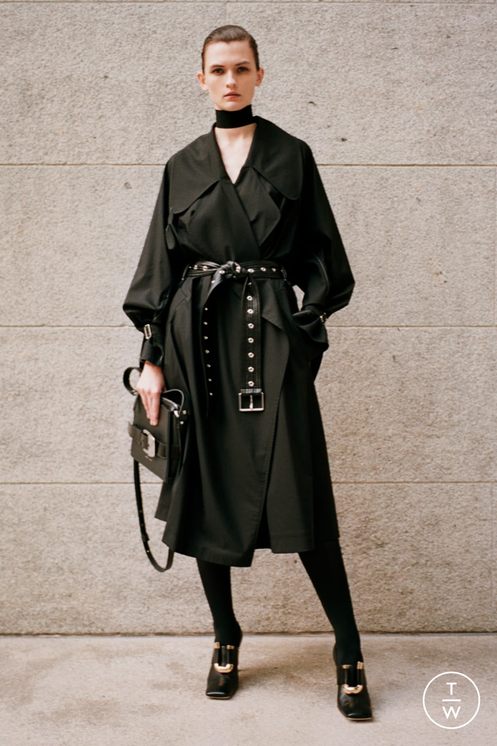 Fashion Week New York Pre-Fall 2020 look 1 from the Proenza Schouler collection 女装