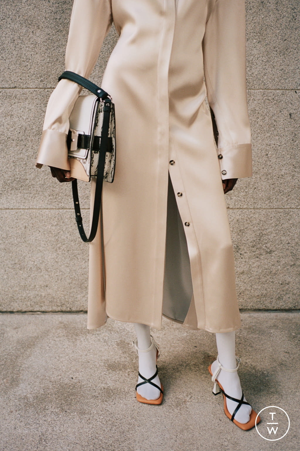 Fashion Week New York Pre-Fall 2020 look 12 from the Proenza Schouler collection womenswear