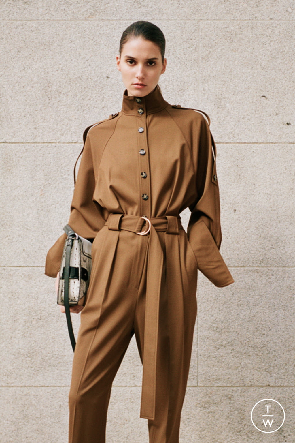 Fashion Week New York Pre-Fall 2020 look 20 from the Proenza Schouler collection 女装