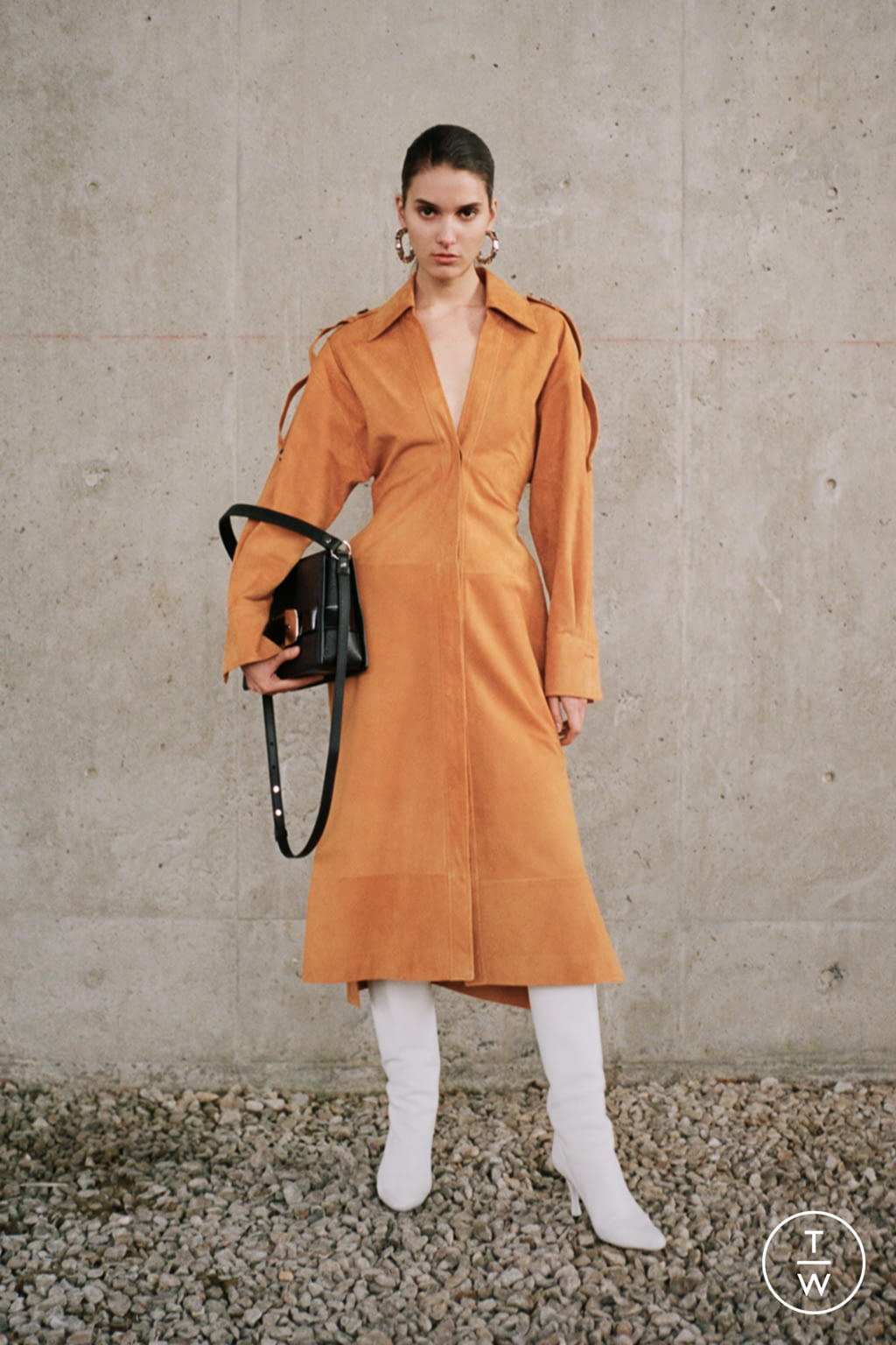 Fashion Week New York Pre-Fall 2020 look 21 from the Proenza Schouler collection 女装