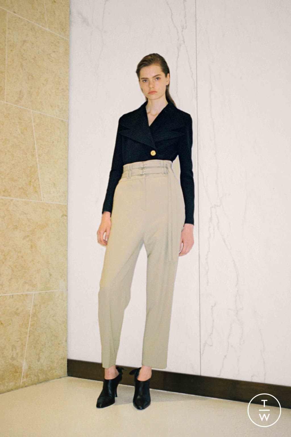 Fashion Week New York Resort 2020 look 2 de la collection Proenza Schouler womenswear