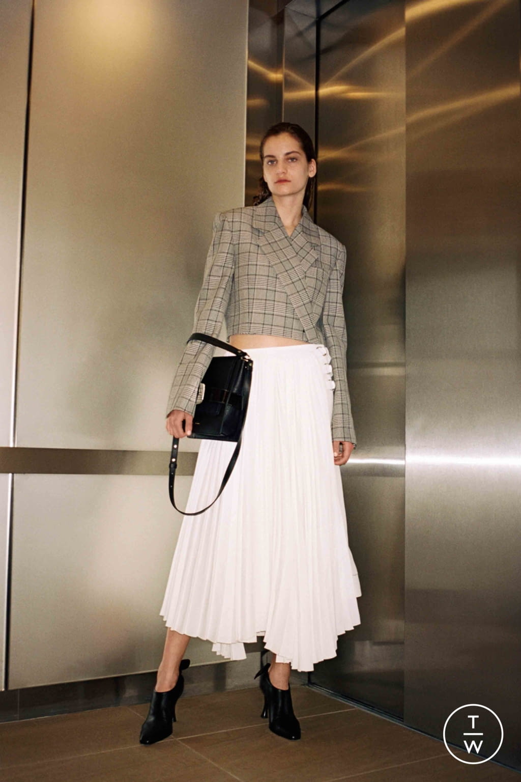 Fashion Week New York Resort 2020 look 6 from the Proenza Schouler collection womenswear